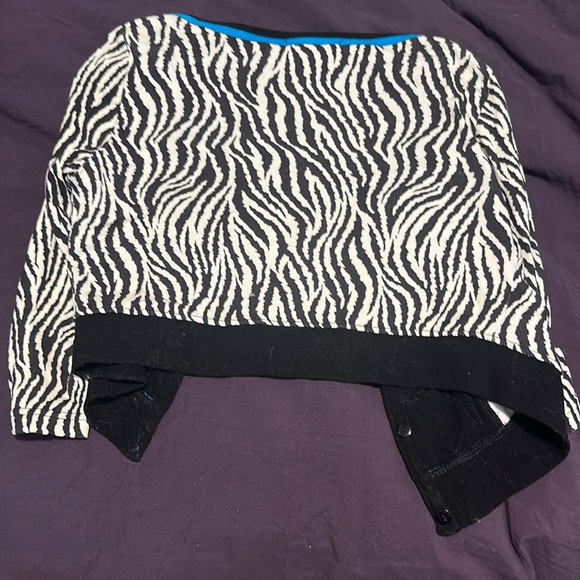 Zebra print cardigan - Picture 2 of 2